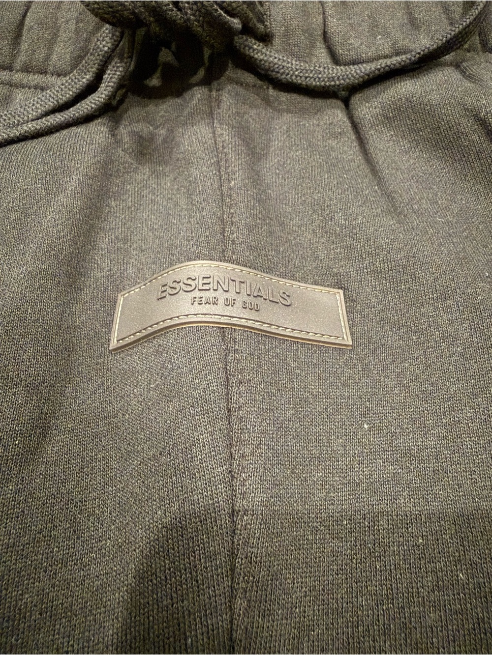 Fear of good black ESSENTIALS Logo Joggers - Picture 3 of 4